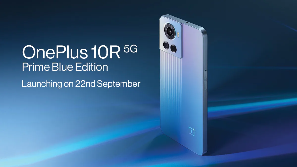 OnePlus 10R 5G Prime Blue Edition در هند معرفی شد: قیمت، مشخصات