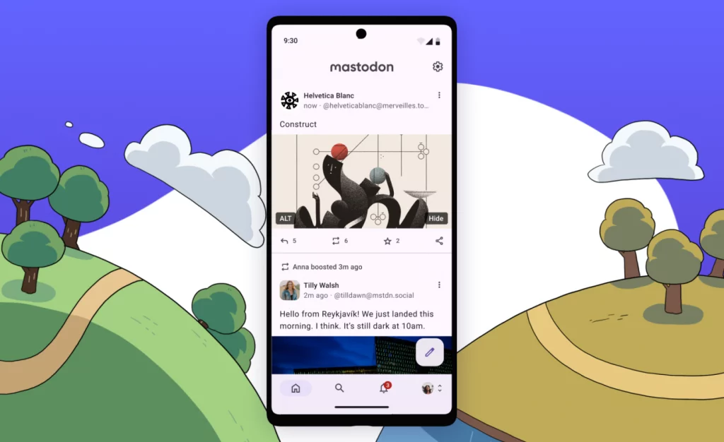 Mastodon و به روز رسانی