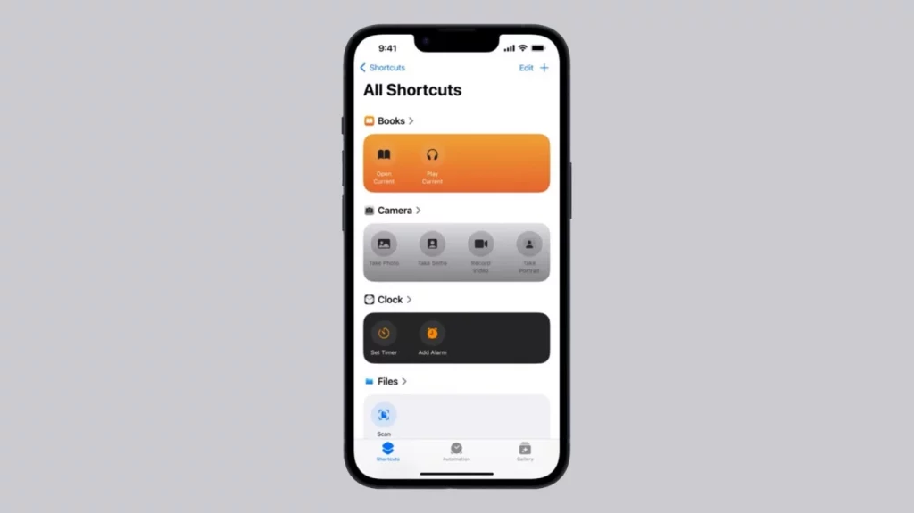 app-shortcuts