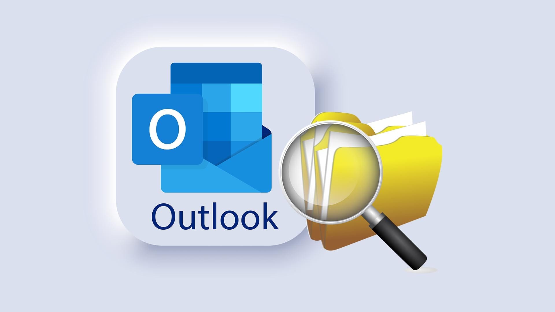 Outlook search folder