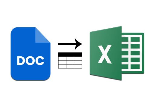 Word Table to Microsoft Excel