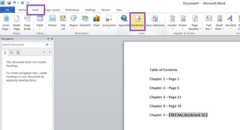 How-to-Fix-Bookmark-Not-Defined-in-Word-5