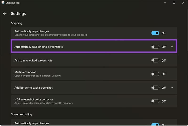 How-to-Disable-Snipping-Tool-Auto-Saving-Screenshots-2