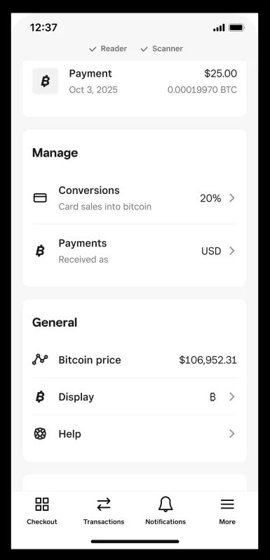 Square Bitcoin Wallet