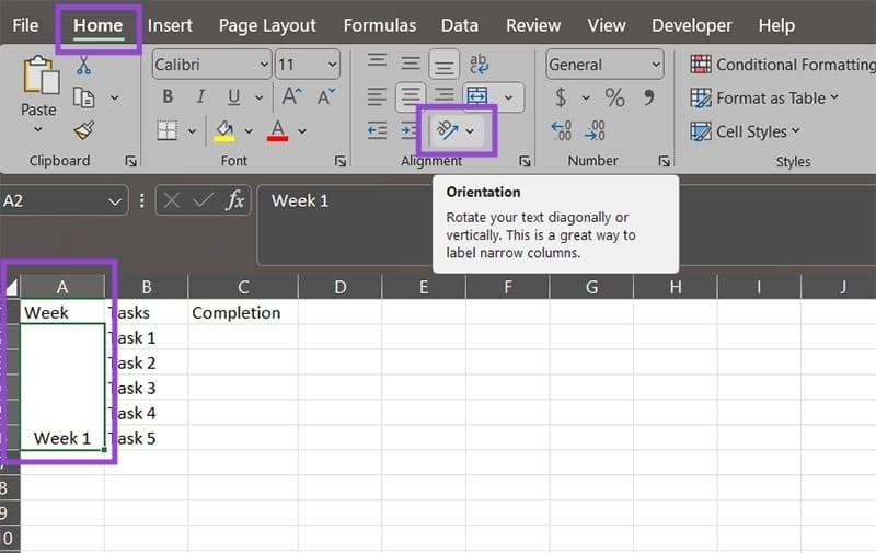 How-to-Write-Vertically-in-Excel-1