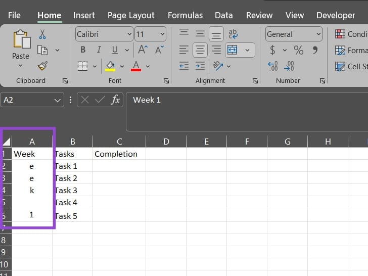 How-to-Write-Vertically-in-Excel-2